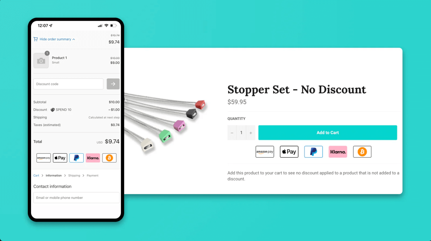 Shopify Trust Badges Example – AdScaleo UK 2025 Shopify checkout showing trust badges like PayPal, Klarna, and secure payment options